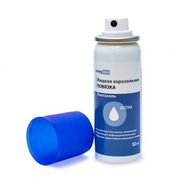 Liquid aerosol bandage...