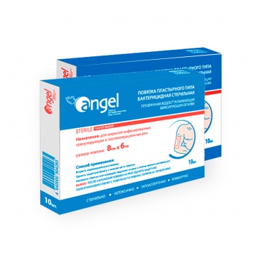 Bactericidal bandages on a...