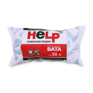 Вата хирургическая HELP