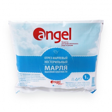 Medical gauze cuts Angel