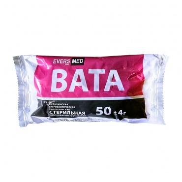 Вата хирургическая Evers Life