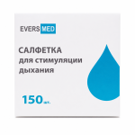 Салфетка для стимуляции дыхания «ЭВТЕКС» EVERSMED, 3 × 6